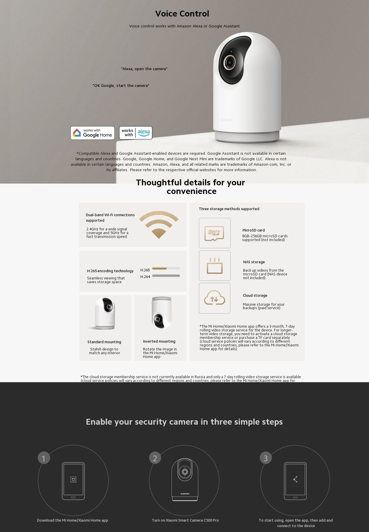 Xiaomi Smart Camera C500 Pro